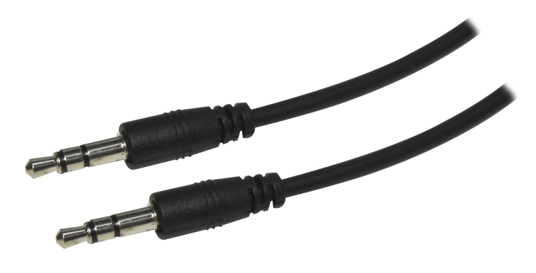 X-Case AUD35MM18 cable de audio 1,8 m 3,5mm Negro