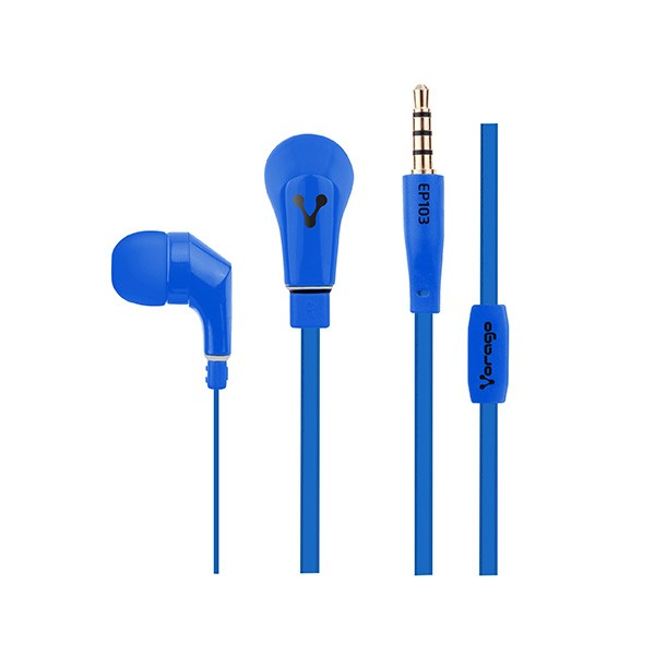 Vorago EP-103 Auriculares Dentro de oído Conector de 3,5 mm Azul