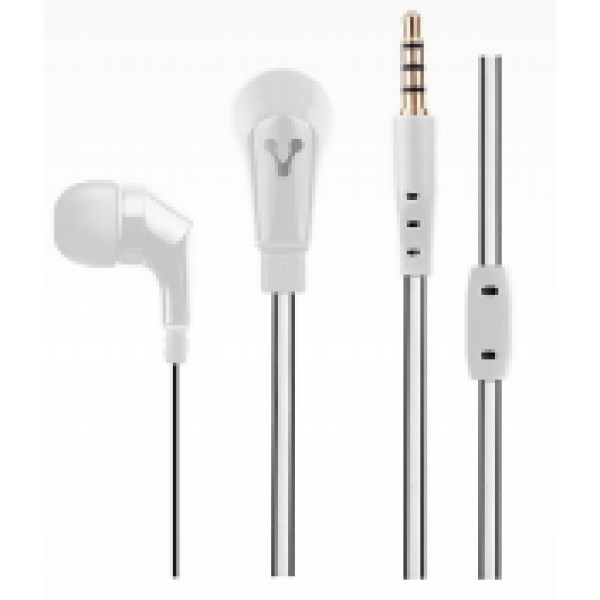 Vorago EP-103 Auriculares Dentro de oído Conector de 3,5 mm Blanco