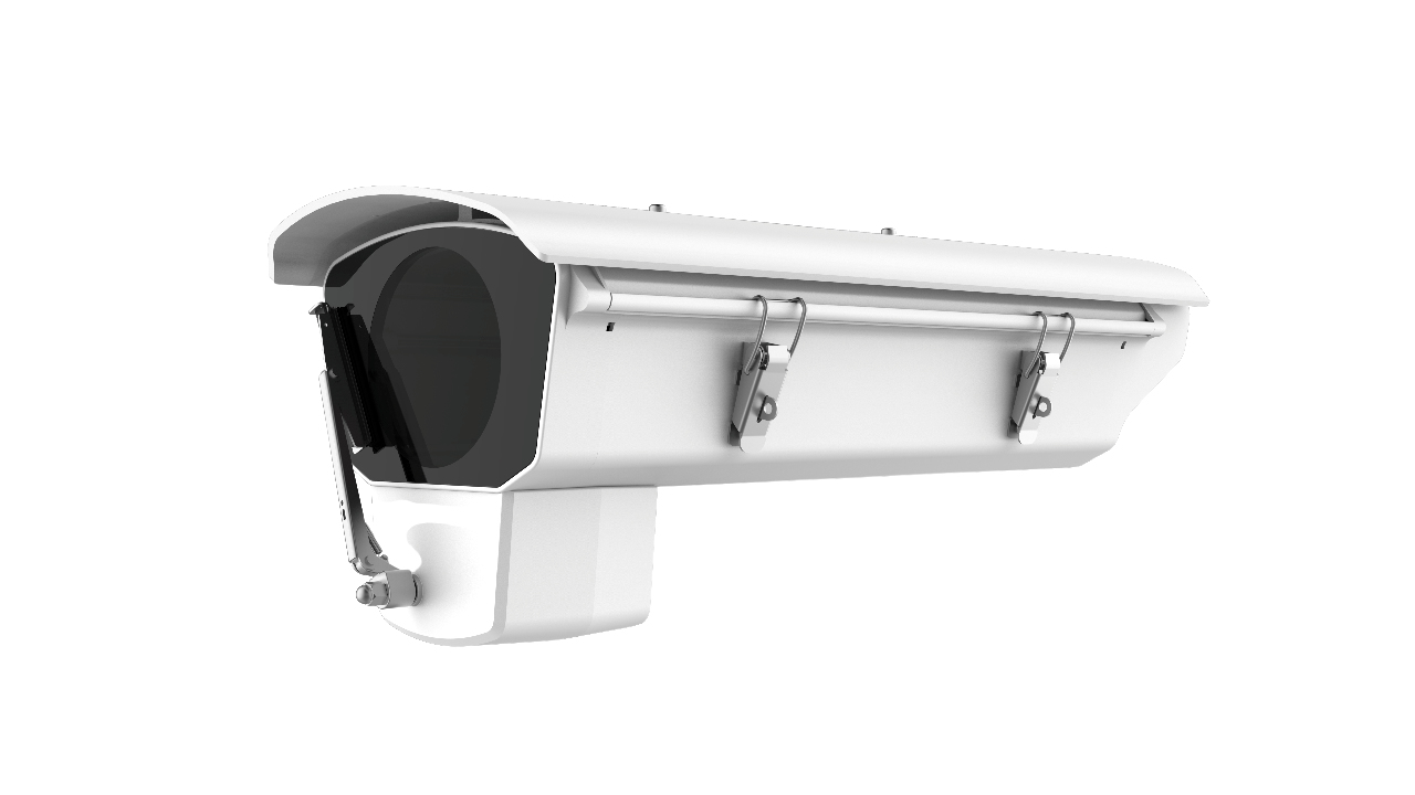 Hikvision  Gabinete para cámaras tipo BOX (Profesional) / Exterior IP67 / Limpia parabrisas integrado / Calefactor y Ventilador Integrado