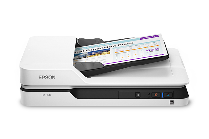 Epson DS-1630 Escáner con alimentador automático de documentos (ADF) 1200 x 1200 DPI A4 Negro, Blanco