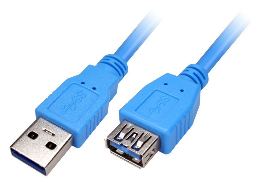 Xtech XTC-353 cable USB 1,8 m USB 3.2 Gen 1 (3.1 Gen 1) USB A Azul