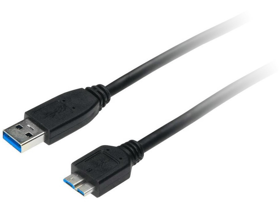 Xtech XTC-365 cable USB 0,9 m USB 3.2 Gen 1 (3.1 Gen 1) USB A Micro-USB B Negro