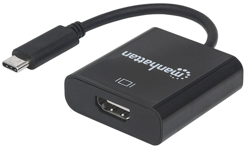 Manhattan 151788 Adaptador gráfico USB 3840 x 2160 Pixeles Negro