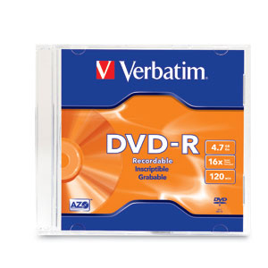 Verbatim 95093 DVD en blanco 4,7 GB DVD-R