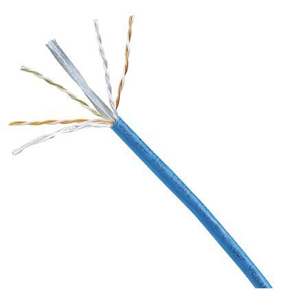 PANDUIT  Bobina de Cable UTP 305 m. de Cobre, TX6000™ PanNet, Reelex, Azul, Categoría 6 Mejorado (23 AWG), PVC (CMR, Riser), de 4 pares