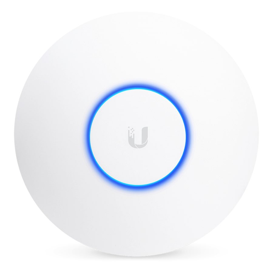 Ubiquiti  Access Point UniFi HD 802.11ac Wave 2 MU-MIMO 4X4 para alta densidad de usuarios, hasta 500 usuarios WiFi