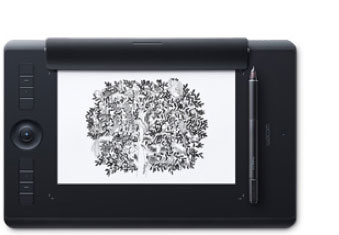 Wacom Intuos Pro Paper Edition tableta digitalizadora Negro 5080 líneas por pulgada 224 x 148 mm USB/Bluetooth