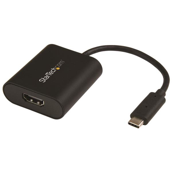 StarTech.com Adaptador Gráfico Externo USB-C a HDMI - Conversor USB Tipo C a HDMI 4K 60Hz con Interruptor de Modo de Presentación