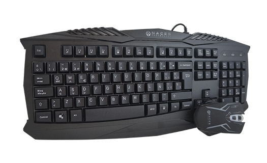 Naceb Technology NA-617 teclado USB Negro