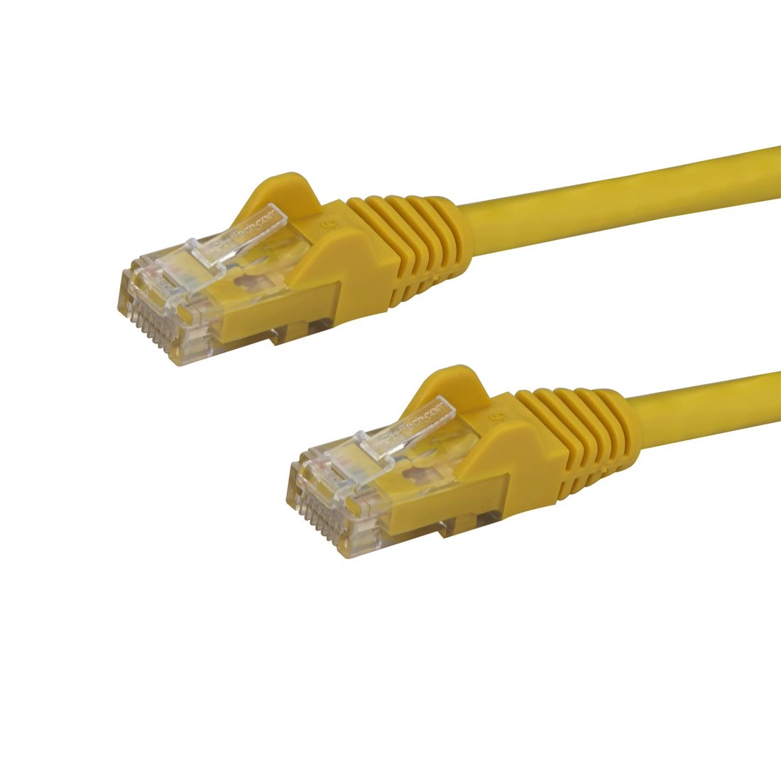 StarTech.com N6PATCH6INYL cable de red Amarillo 0,2 m Cat6 U/UTP (UTP)
