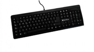 TechZone TZ16TEC01-ALA teclado USB Negro
