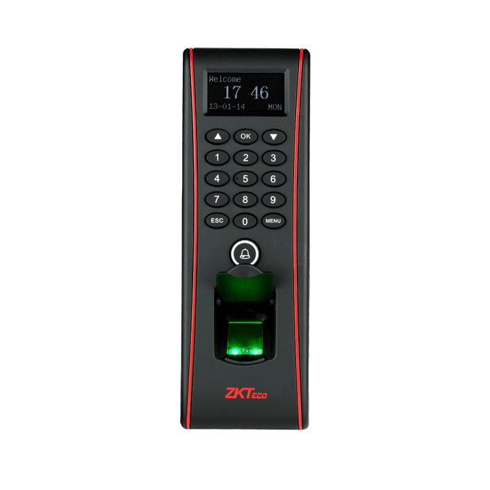 ZKTeco TF1700 lector de control de acceso Lector básico de control de acceso Negro