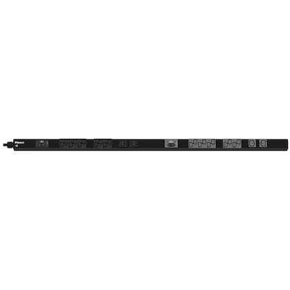 PANDUIT  PDU Básico para Distribución de Energía, Enchufe de Entrada NEMA L6-30P, Con 20 Salidas C13 y 4 C19, de Instalación Vertical, 208 Vca, 30 Amp