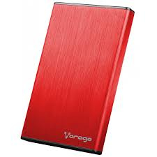Vorago HDD-201 Caja de disco duro (HDD) Rojo 2.5"