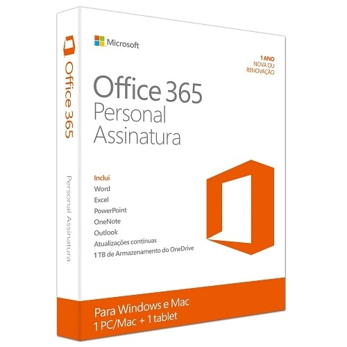 Microsoft Office 365 Personal 1 licencia(s) Descarga electrónica de software (ESD, Electronic Software Download) Plurilingüe 1 año(s)