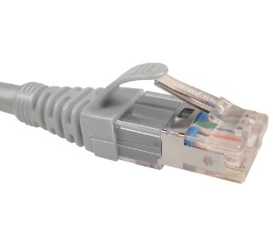 Nexxt Solutions NAB-PCS6A3FGR cable de red Gris 0,91 m Cat6a SF/UTP (S-FTP)