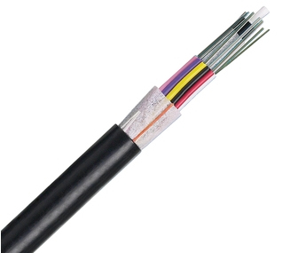 PANDUIT  Cable de Fibra Óptica de 12 hilos, OSP (Planta Externa), No Armada (Dieléctrica), 250um, Monomodo OS2, Precio Por Metro