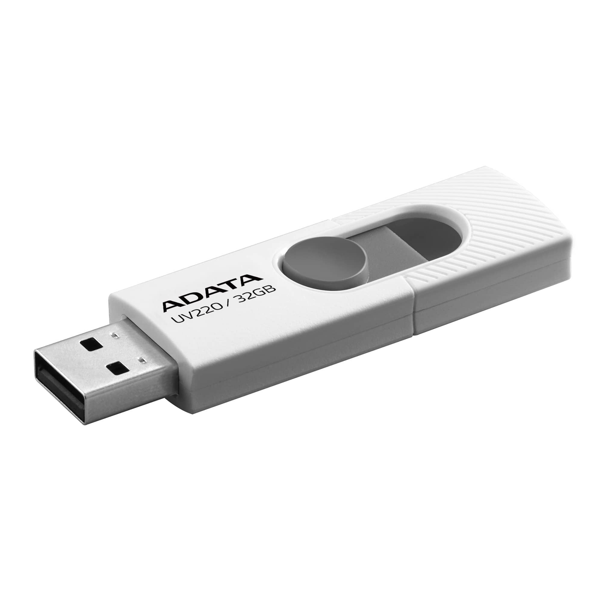 ADATA UV220 unidad flash USB 32 GB USB tipo A 2.0 Gris, Blanco