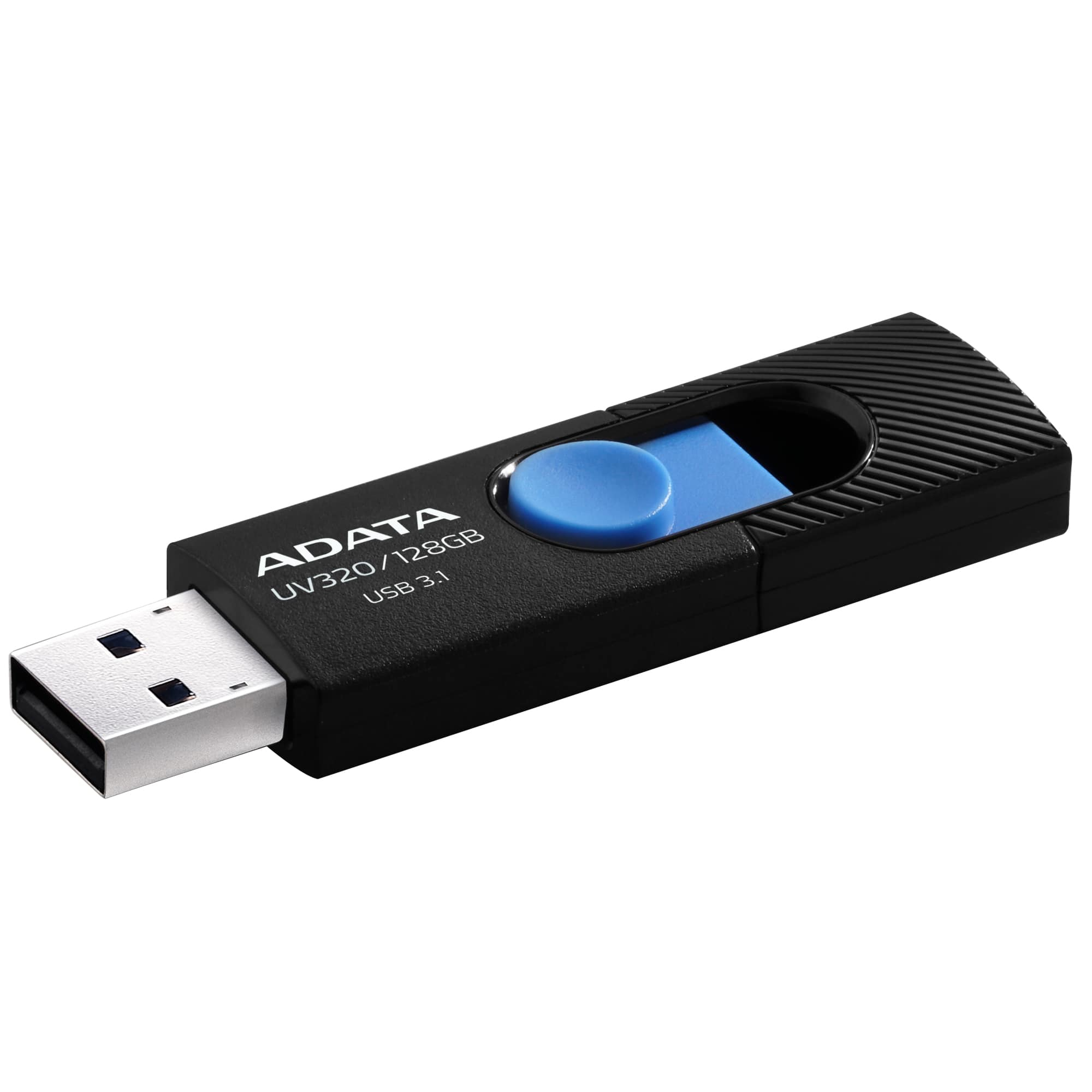 ADATA UV320 unidad flash USB 128 GB USB tipo A 3.2 Gen 1 (3.1 Gen 1) Negro, Azul