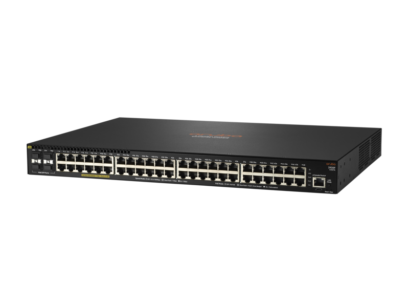 Aruba, a Hewlett Packard Enterprise company JL557A switch Gestionado L3 Gigabit Ethernet (10/100/1000) Energía sobre Ethernet (PoE) Negro