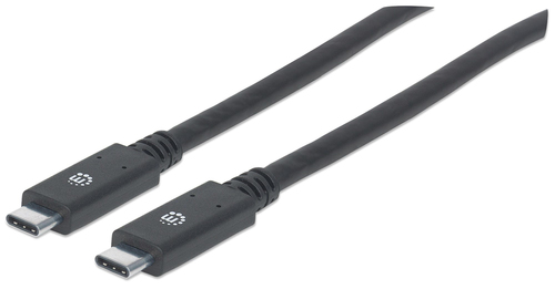 Manhattan 354905 cable USB 2 m USB 3.2 Gen 1 (3.1 Gen 1) USB C Negro