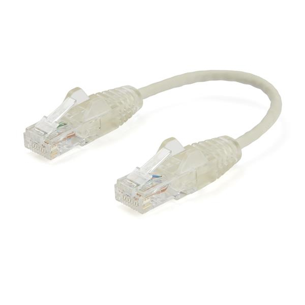 StarTech.com N6PAT6INGRS cable de red Gris 0,2 m Cat6 U/UTP (UTP)