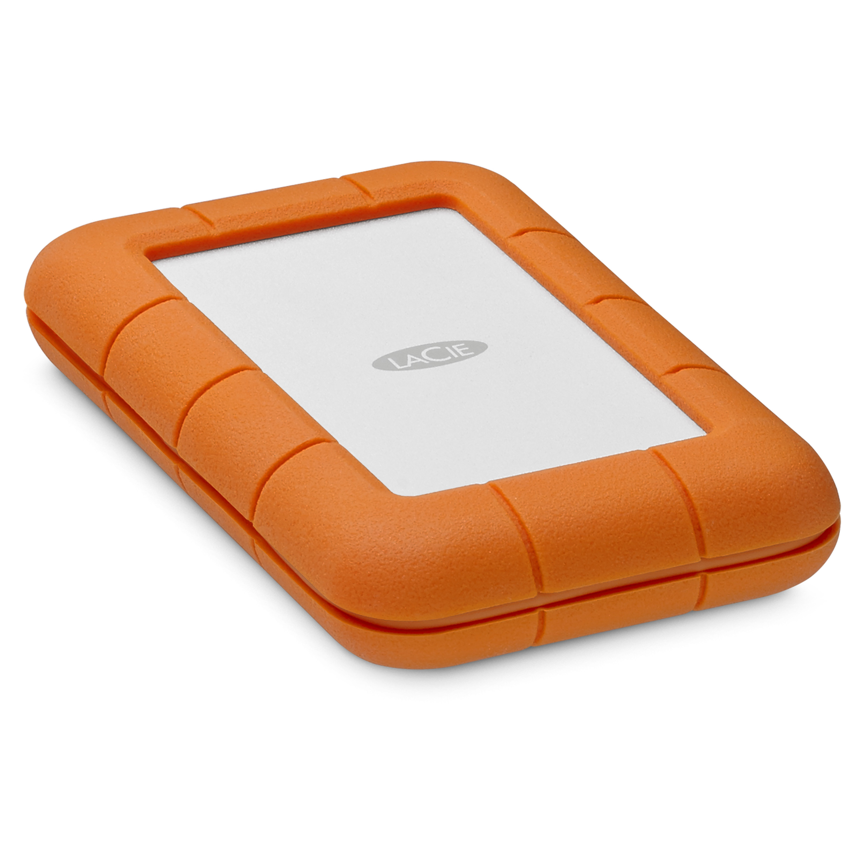 LaCie Rugged Secure disco duro externo 2000 GB Naranja, Blanco