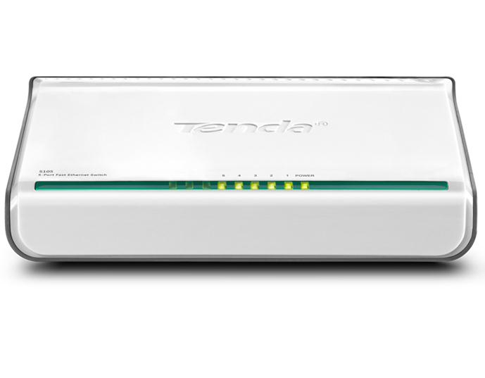 Tenda 5-Port Fast Ethernet Switch No administrado Blanco