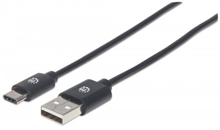 Manhattan 354929 cable USB 2 m USB 2.0 USB A USB C Negro