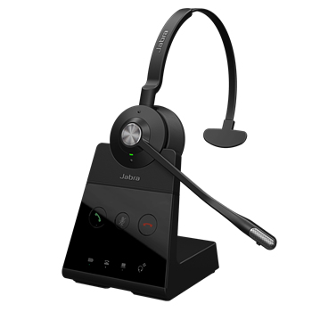 Jabra  Engage 65 mono con conexión DECT y USB, ideal para entornos con necesidad de seguridad o de mucha densidad  (9553-553-125)