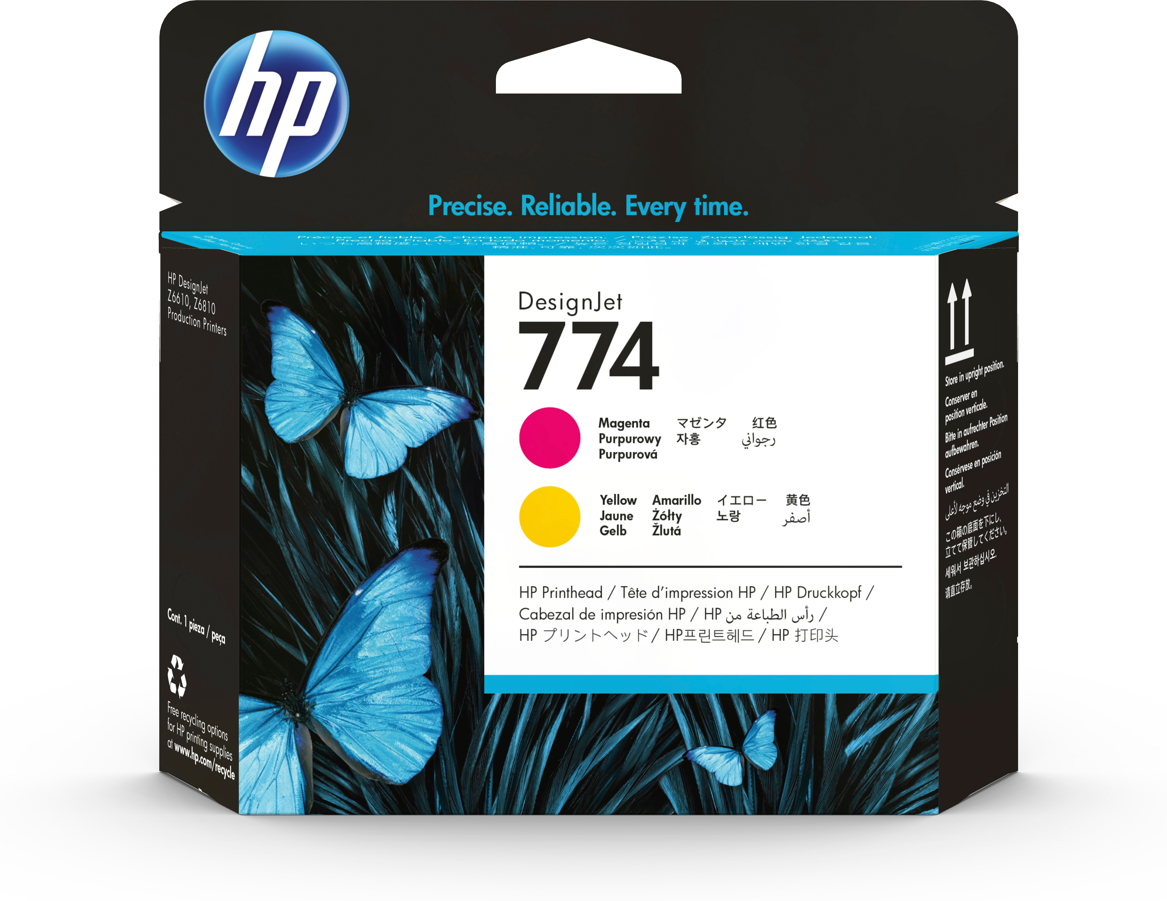 HP Cabezal de impresión magenta/amarillo DesignJet 774