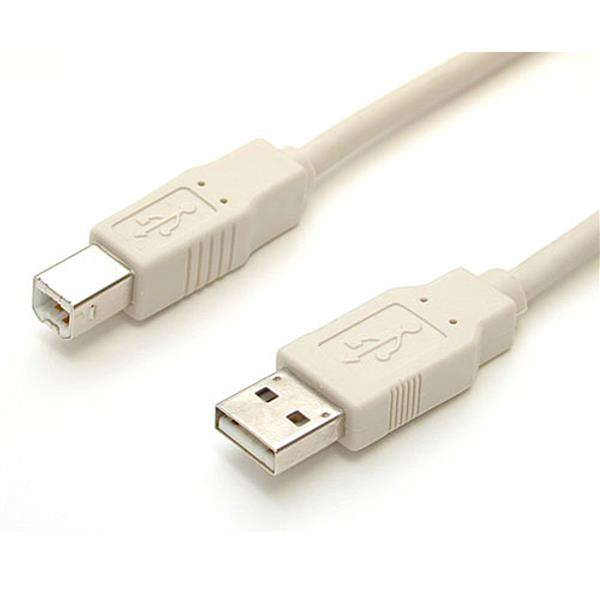 StarTech.com 10 ft. Fully Rated USB Cable A-B cable USB 3,05 m Beige