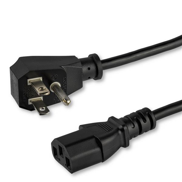 StarTech.com PXTF10115 cable de transmisión Negro 4,6 m NEMA 5-15P C13 acoplador