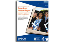 Epson Premium Photo Paper Semi-gloss 8.5" x 11" 20s papel fotográfico