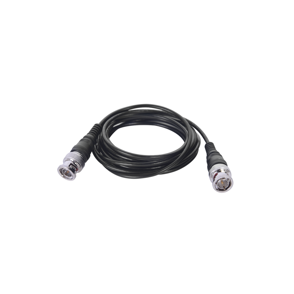 Epcom  Cable Coaxial Armado con Conector BNC (Video) / Longitud de 2.2 mts / Optimizado para Cámaras 4K / Uso en Interior