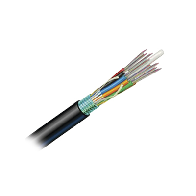 Siemon  Cable de Fibra Óptica 6 hilos, OSP (Planta Externa), Armada, Gel, HDPE (Polietileno de alta densidad), Multimodo OM3 50/125 Optimizada, 1 Metro