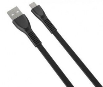 Naceb Technology USB A - microUSB, 1m cable USB USB 2.0 Micro-USB B Negro