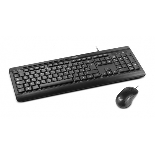 Klip Xtreme DeskMate teclado USB QWERTY Español Negro