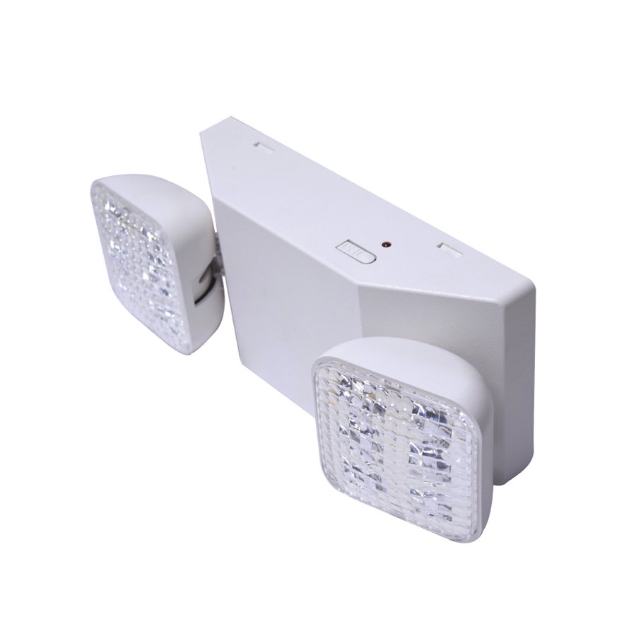 Sfire  Luz LED de Emergencia Dual LED /150 lúmenes/Luz fría/Batería de Respaldo Incluida/Botón de test.