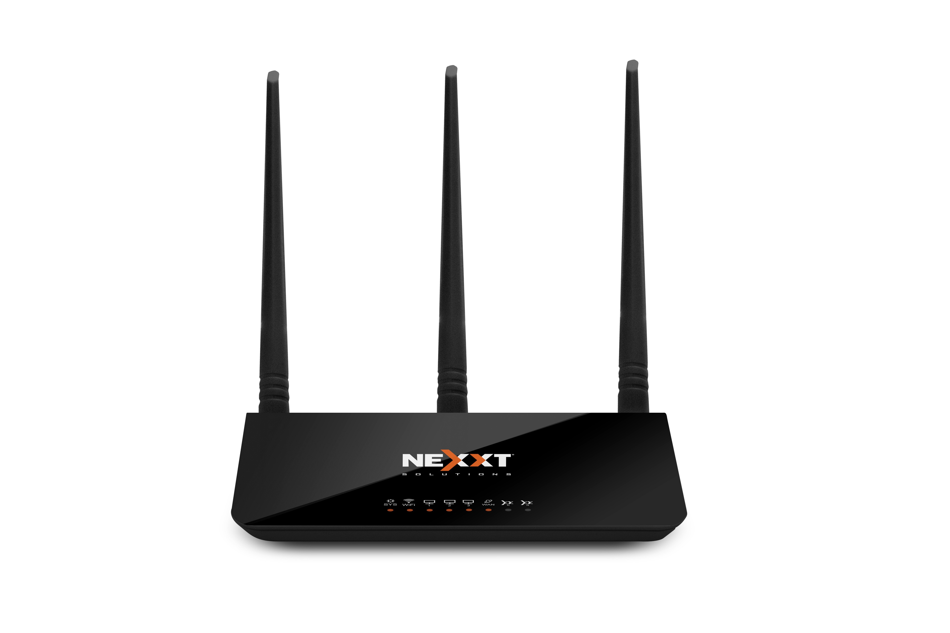 Nexxt Solutions Nebula 300Plus router inalámbrico Ethernet rápido Banda única (2,4 GHz) Negro