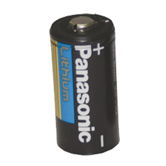 Panasonic  Batería de litio PANASONIC / 3 Vcc /1,550 mAh / Aplicación en transmisores de alarma inalámbricos