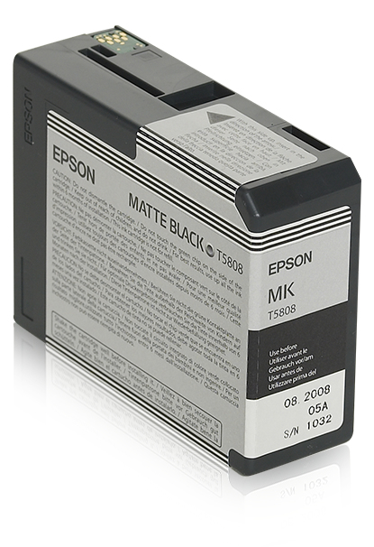 Epson Cartucho T580800 negro mate