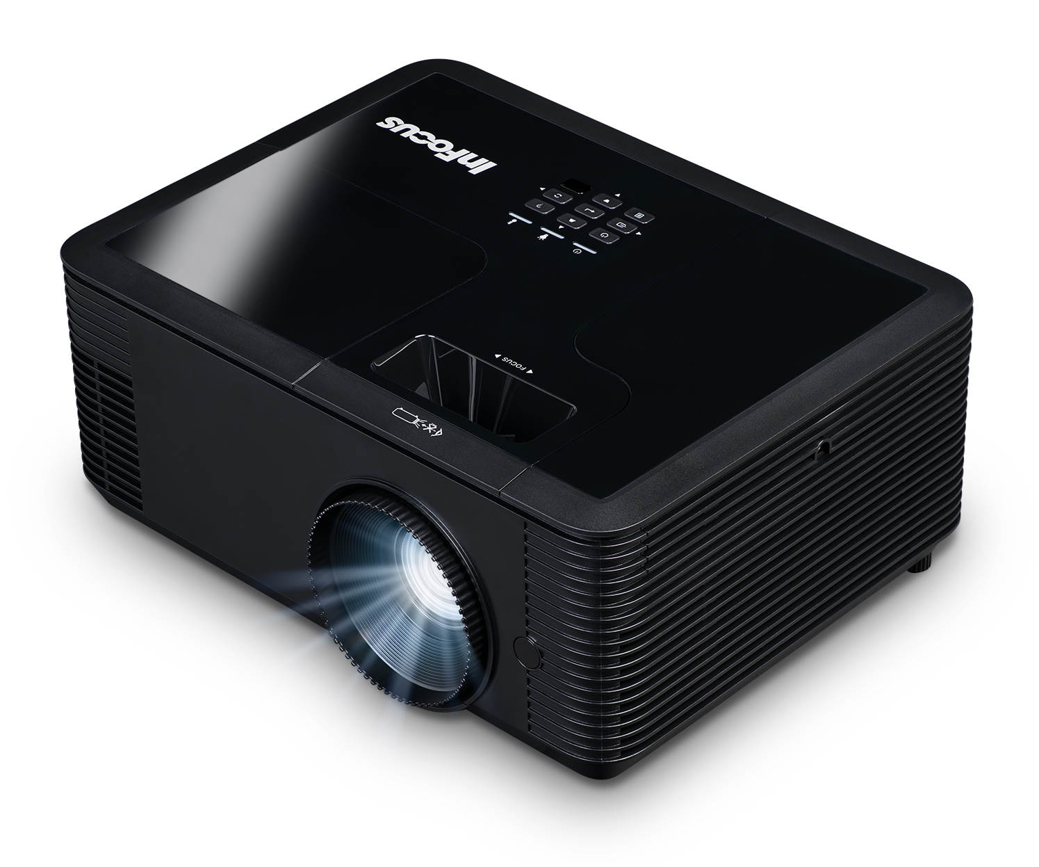 InFocus IN2136 WXGA videoproyector Proyector de alcance estándar 4500 lúmenes ANSI DLP WXGA (1280x800) 3D Negro