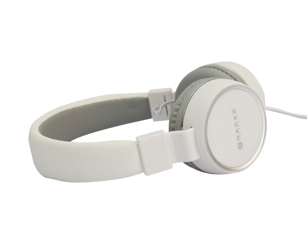 Naceb Technology NA-0310B auricular y casco Auriculares Diadema Conector de 3,5 mm Blanco