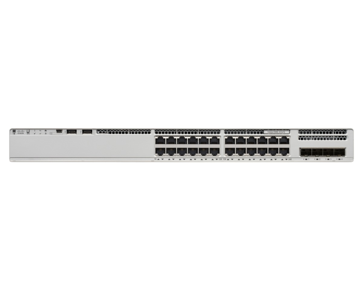 Cisco Catalyst 9200L Gestionado L3 10G Ethernet (100/1000/10000) Energía sobre Ethernet (PoE) Gris