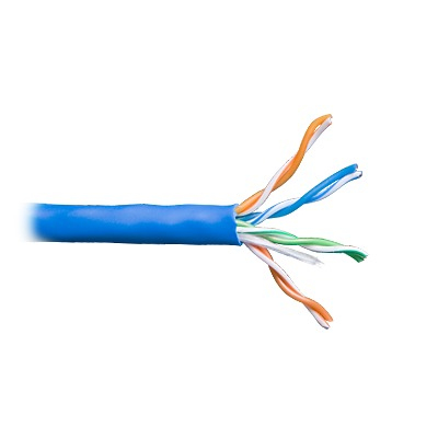 Honeywell  Bobina de Cable de 305 Metros UTP Cat5e / Color Azul / UL, CM, Probado a 350 Mhz / Para Aplicaciones de CCTV, Redes de datos, IP Megapixel, Control RS485