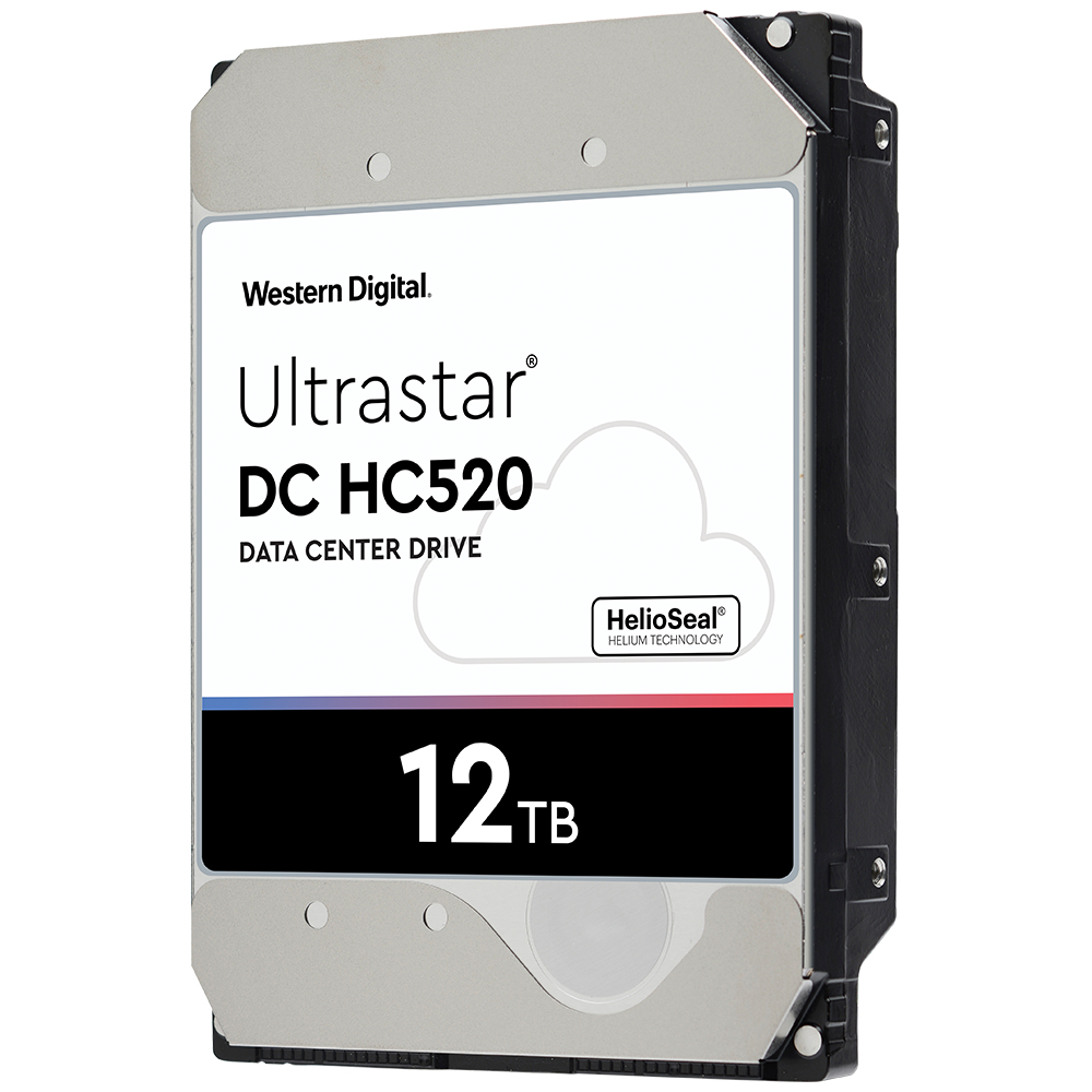 Western Digital  Disco Duro Enterprise 12 TB / Wester Digital (WD) / Serie Ultrastar / Recomendado para Data Center y NVRs de Alta Capacidad / Alto Performace