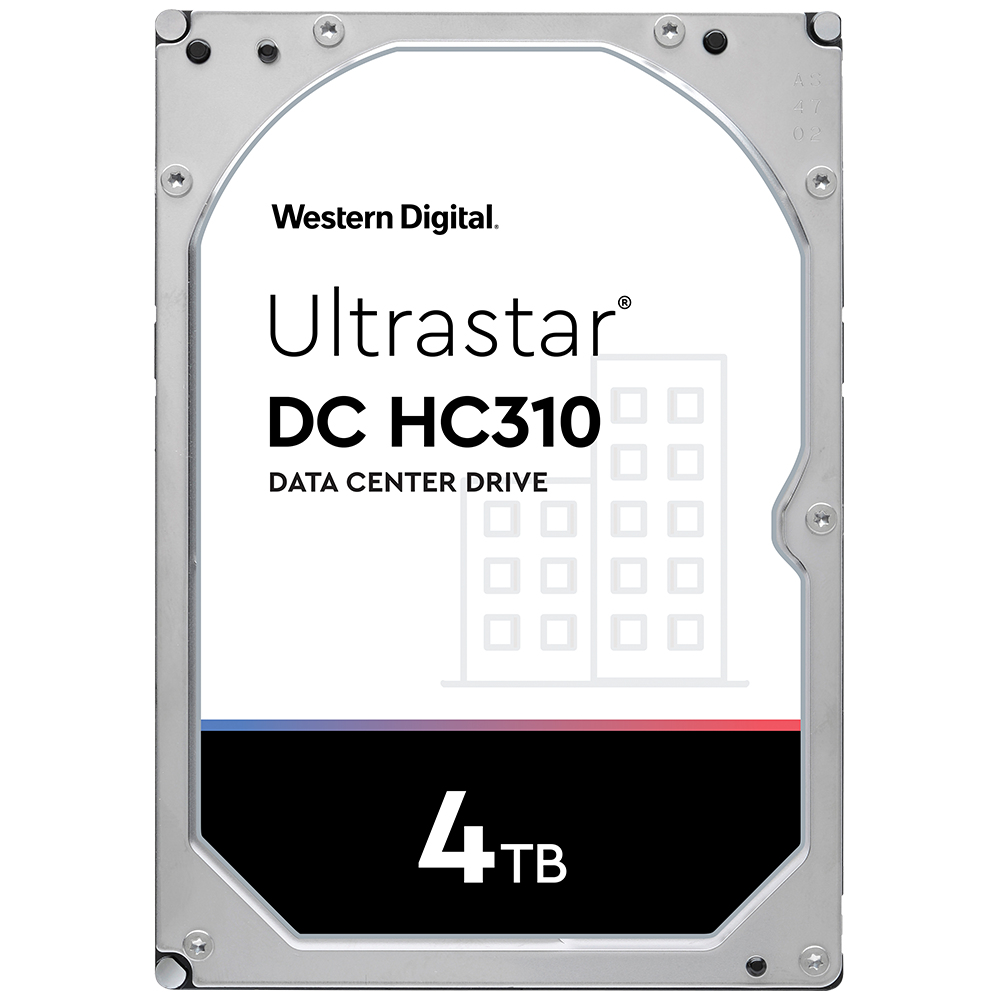 Western Digital  Disco Duro Enterprise 4 TB / Wester Digital (WD) / Serie Ultrastar / Recomendado para Data Center y NVRs de Alta Capacidad / Alto Performace