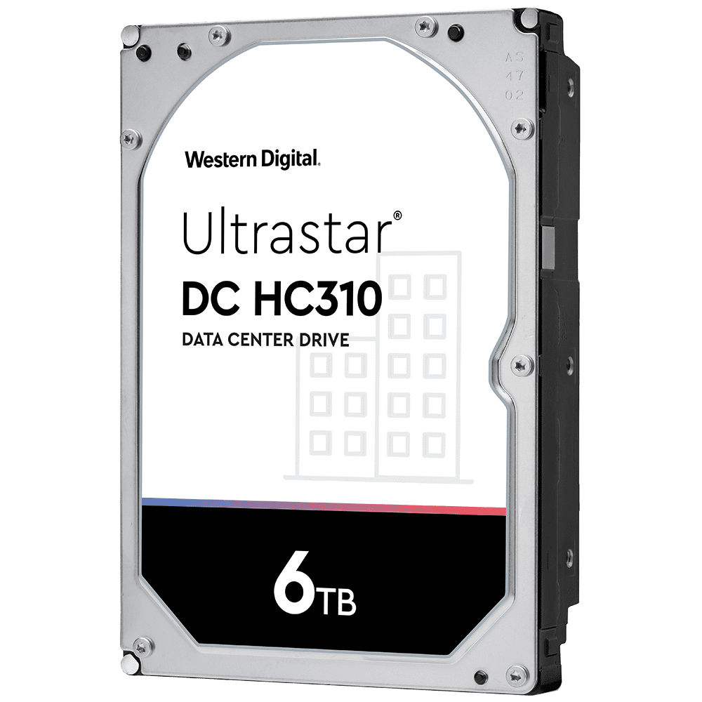 Western Digital  Disco Duro Enterprise 6 TB / Wester Digital (WD) / Serie Ultrastar / Recomendado para Data Center y NVRs de Alta Capacidad / Alto Performace